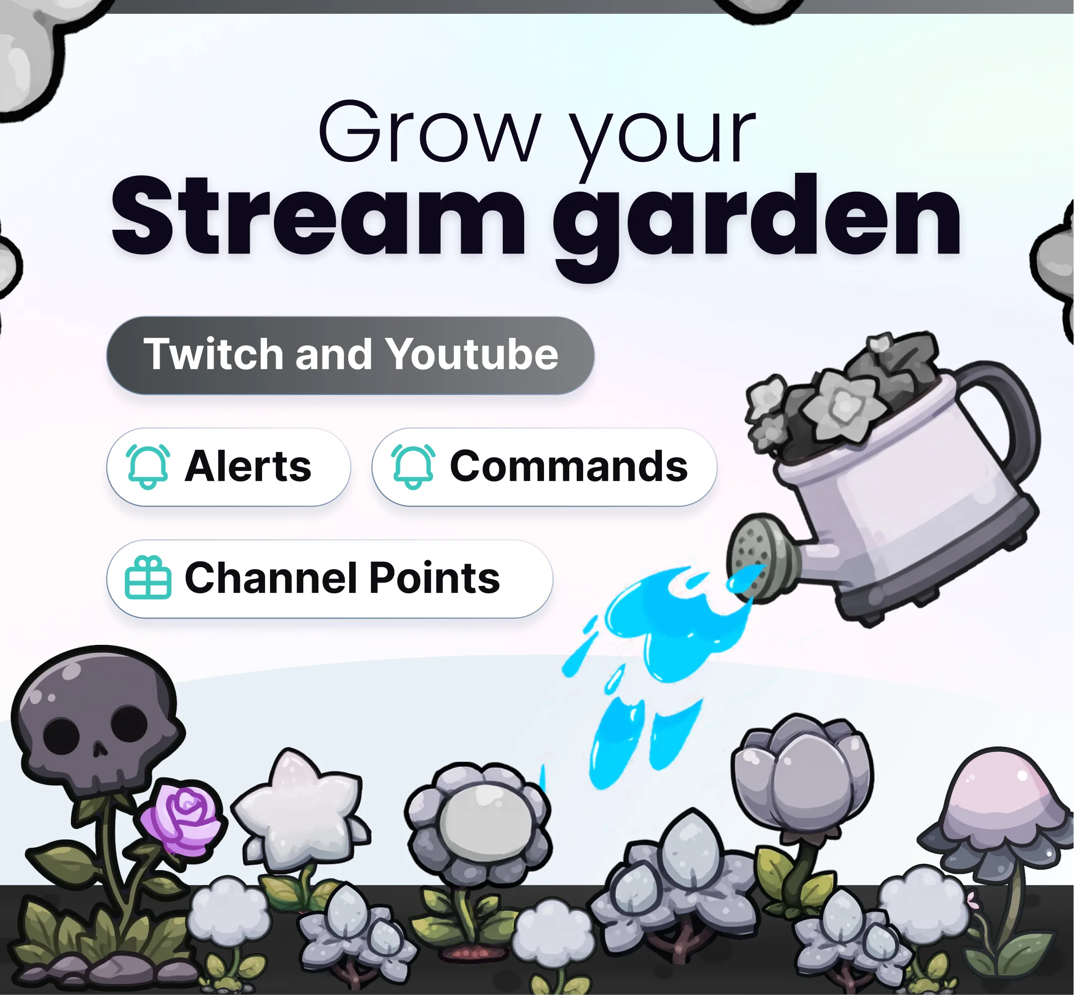 Widget Stream Garden Goth