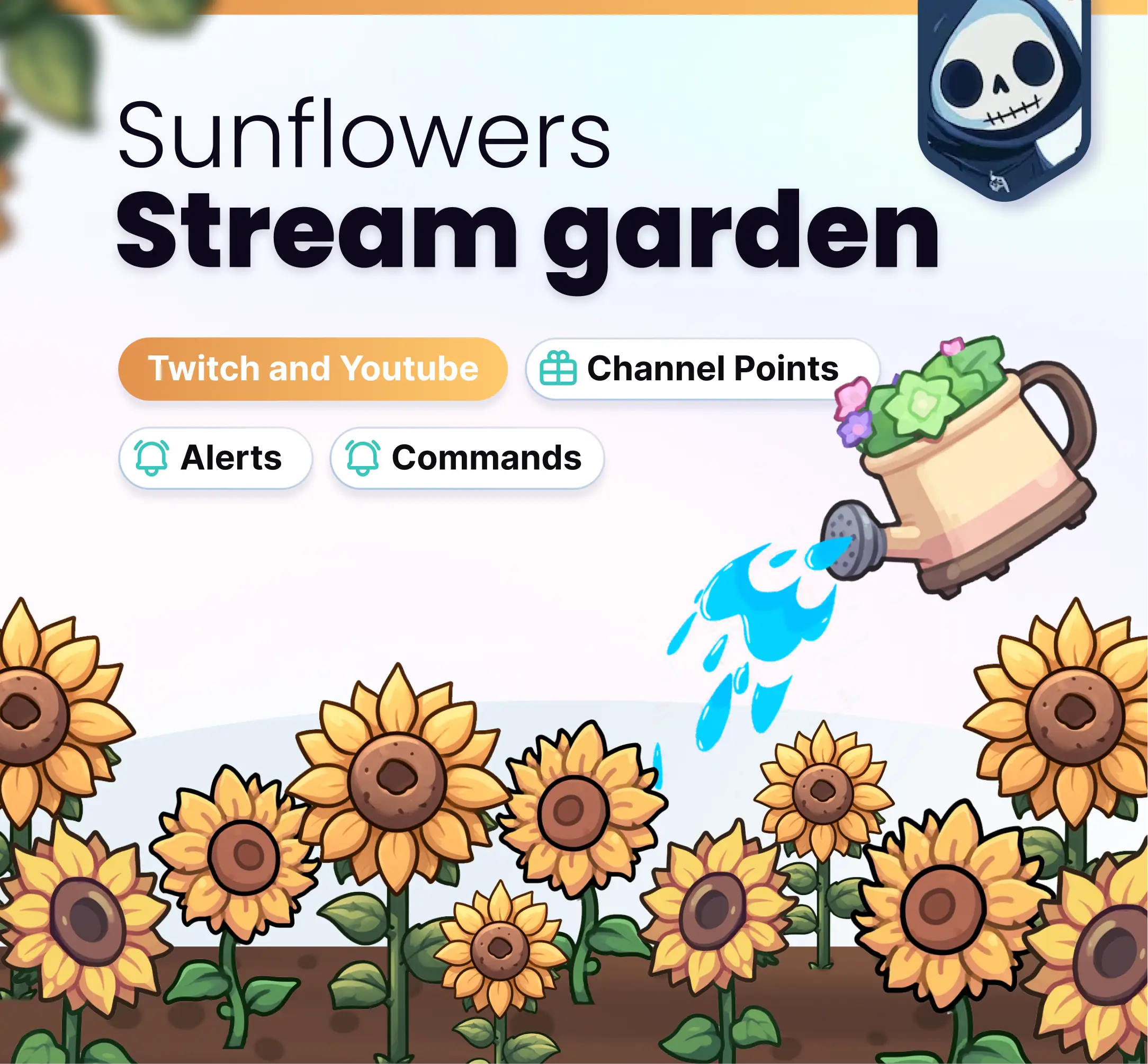Widget Sunflowers Garden