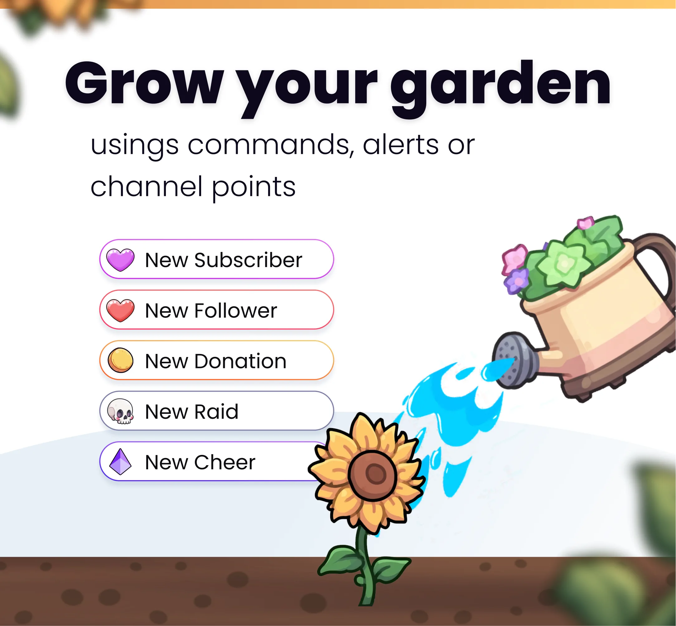 Widget Sunflowers Garden