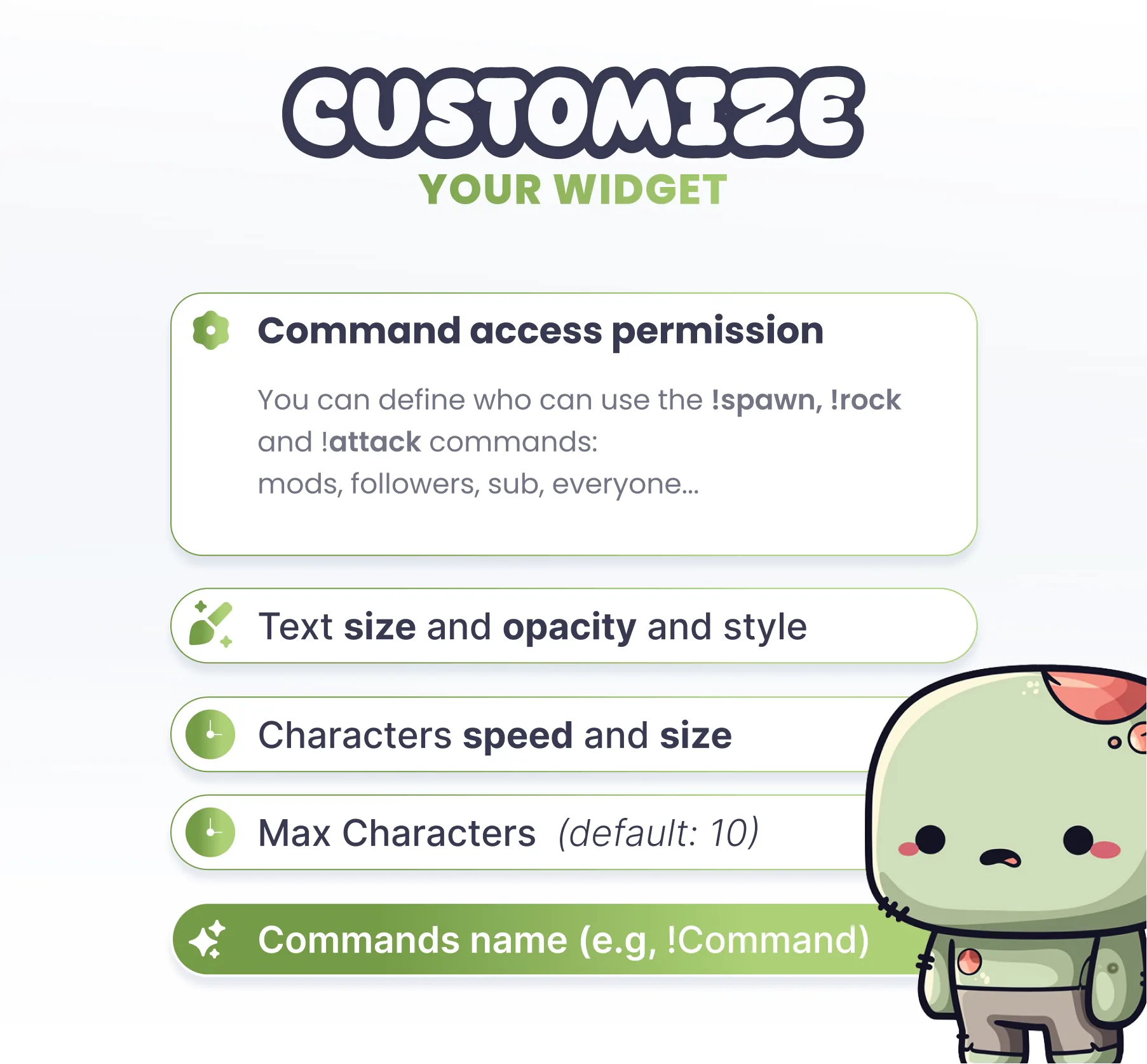 Widget Zombies Fight