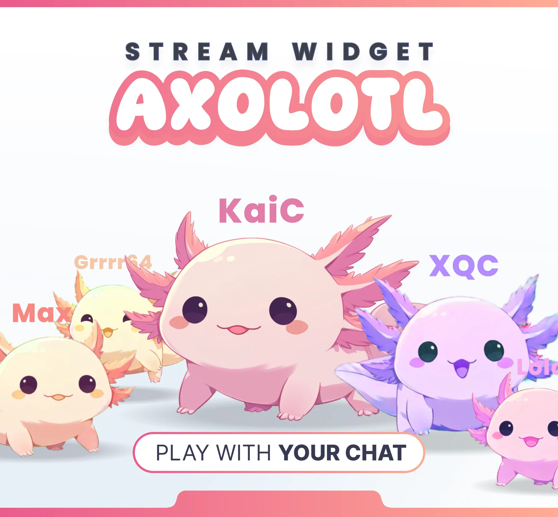 Axolotl Community Widget