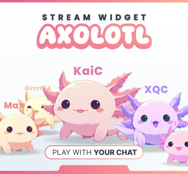 Axolotl Community Widget
