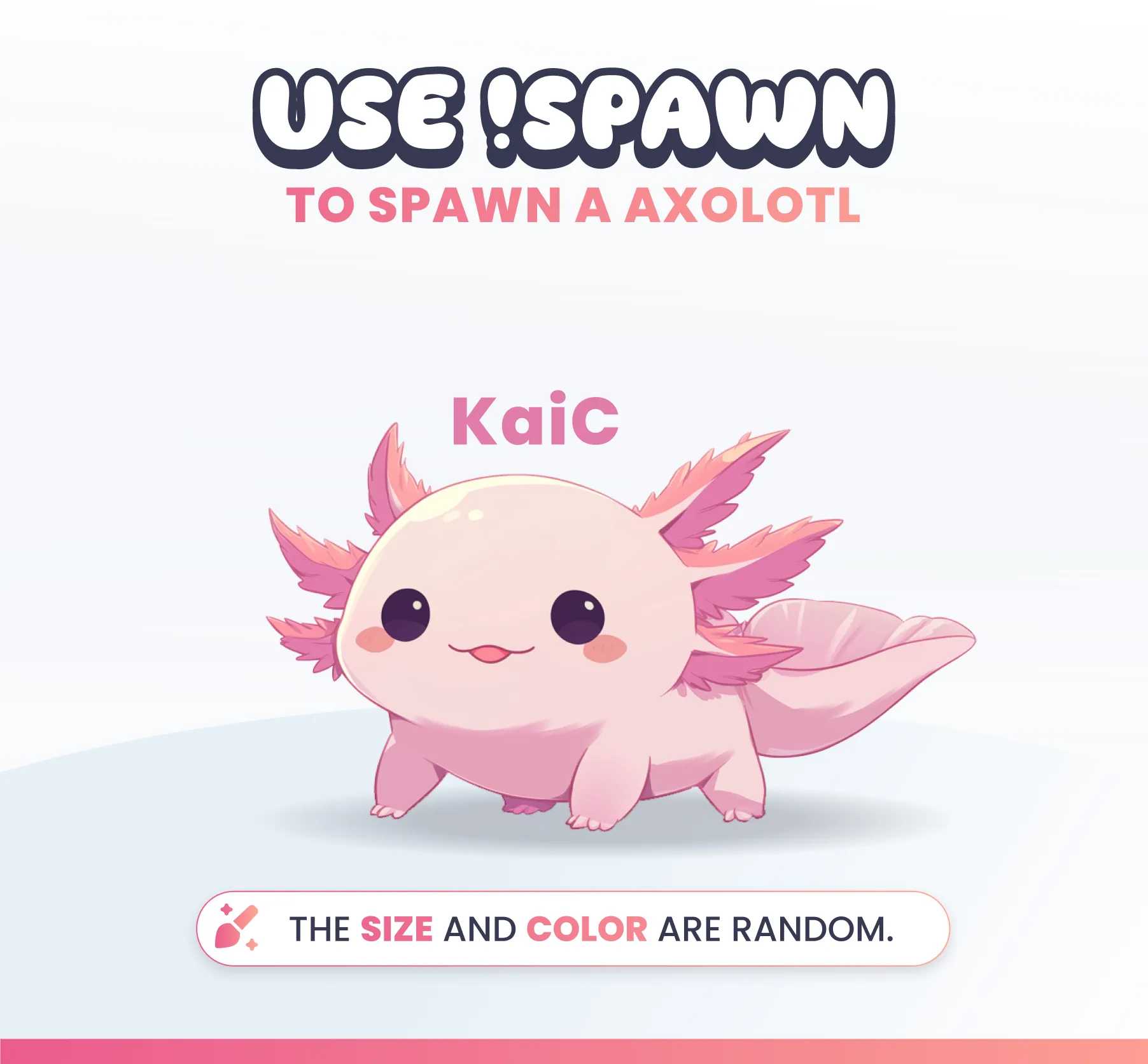 Axolotl Community Widget