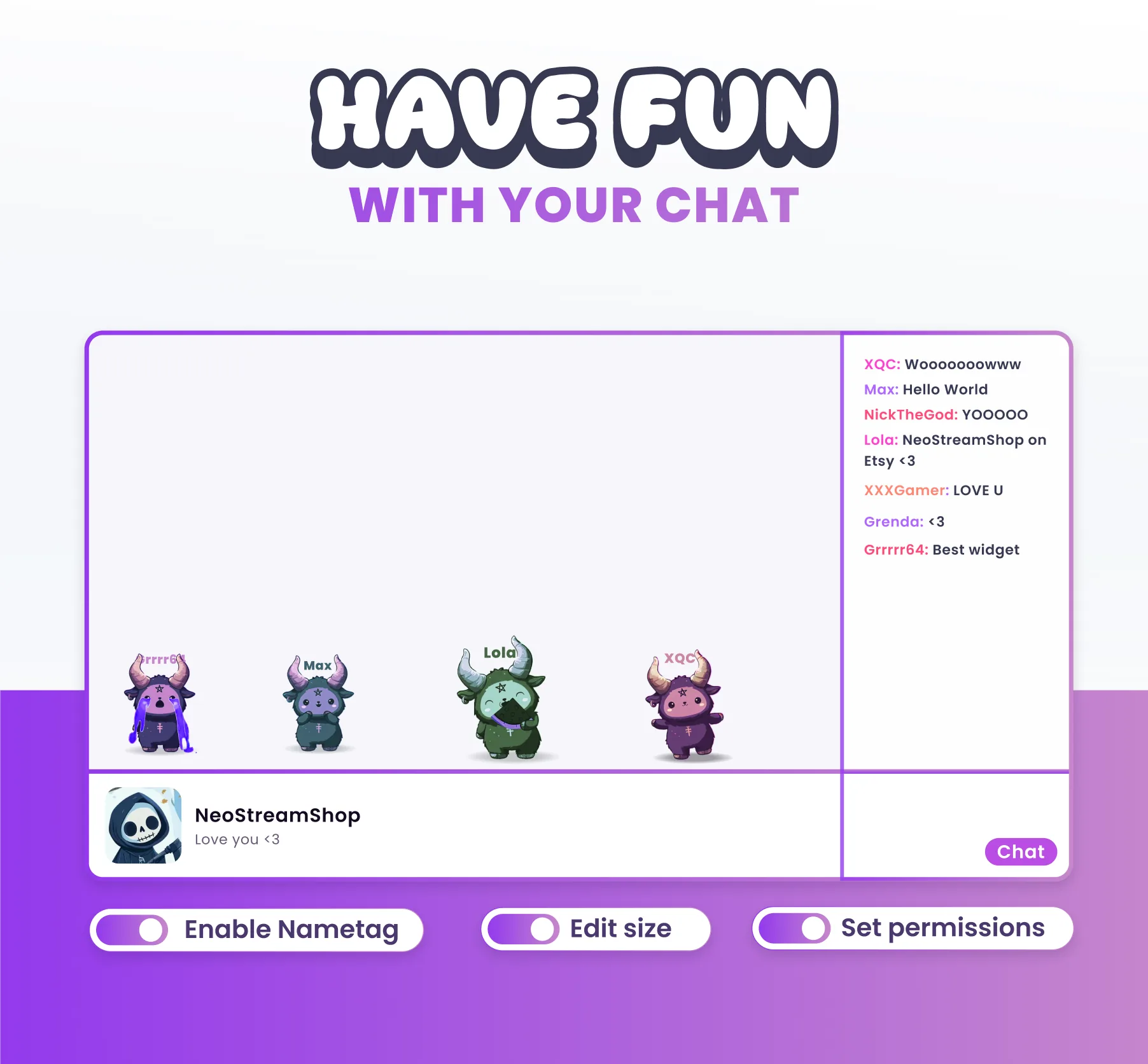 Baphomets Community Widget