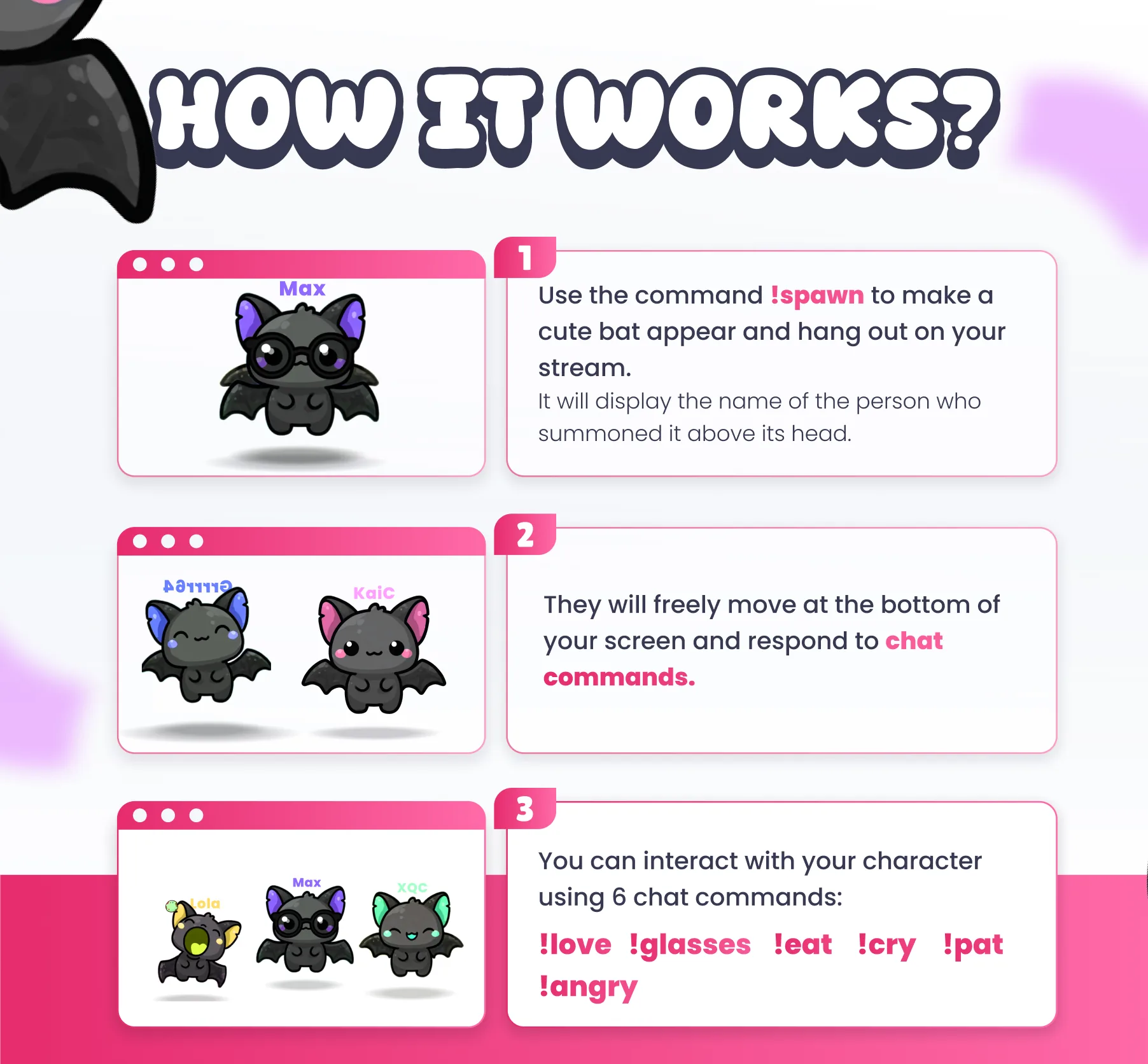 Bats Community Widget
