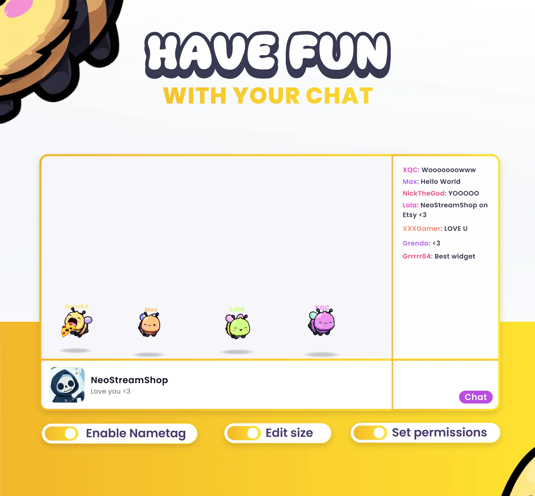 Bees Community Widget