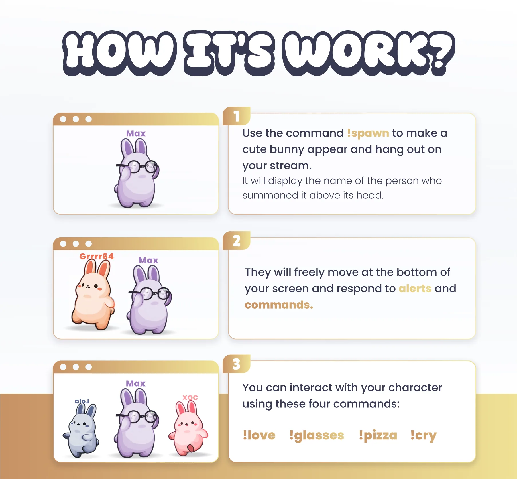 Bunnies Community Widget