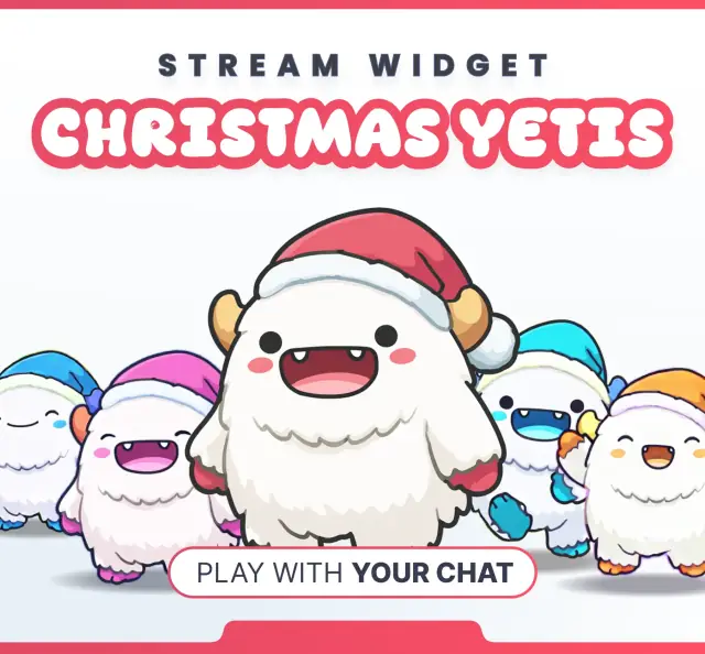 Christmas Yeti Community Widget