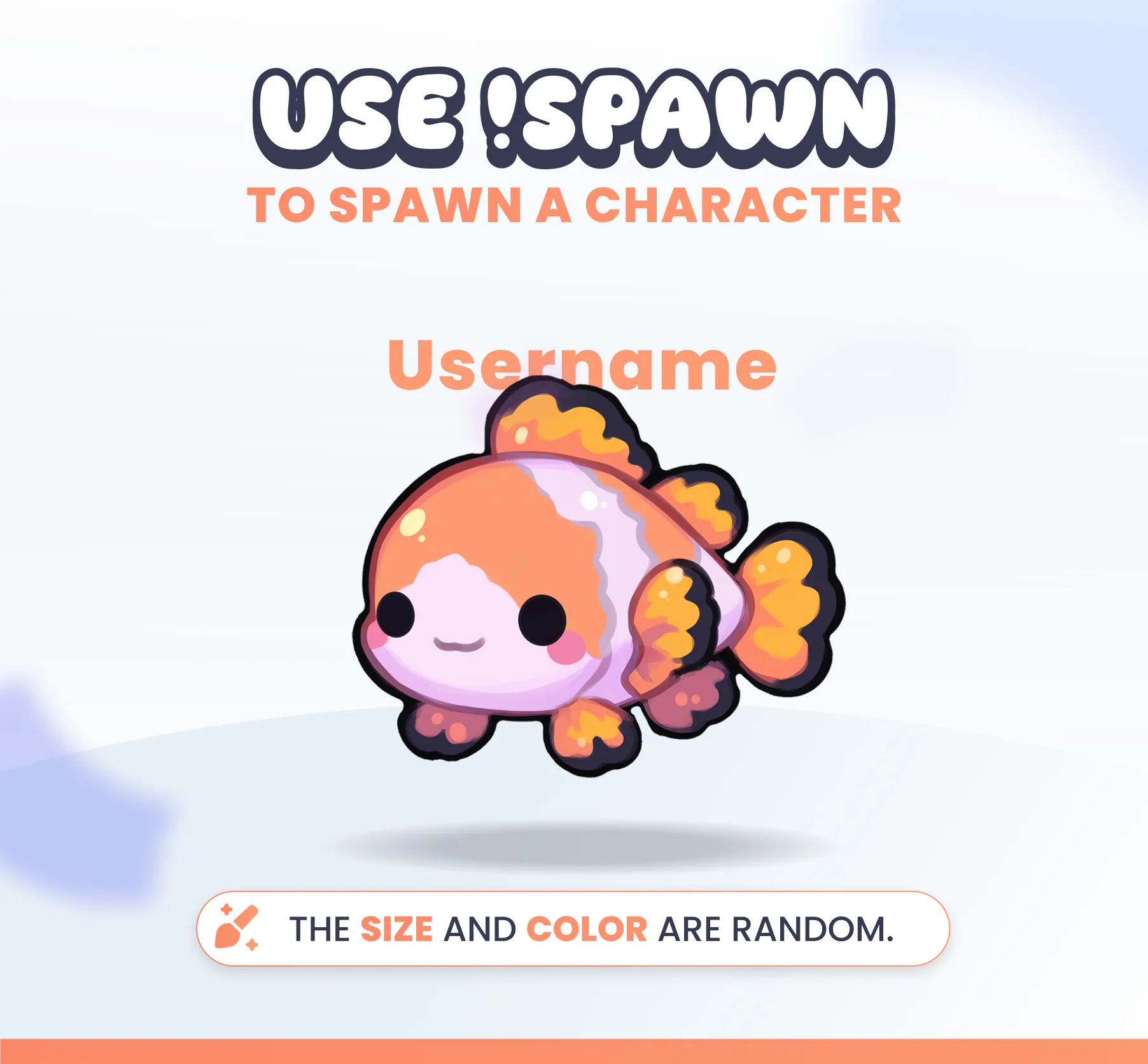 Clownfish Community Widget