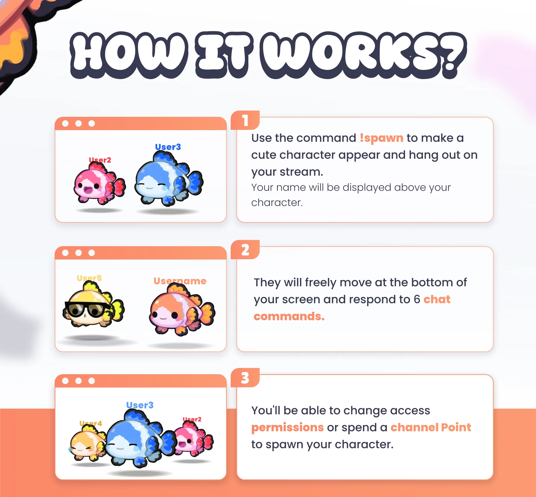 Clownfish Community Widget