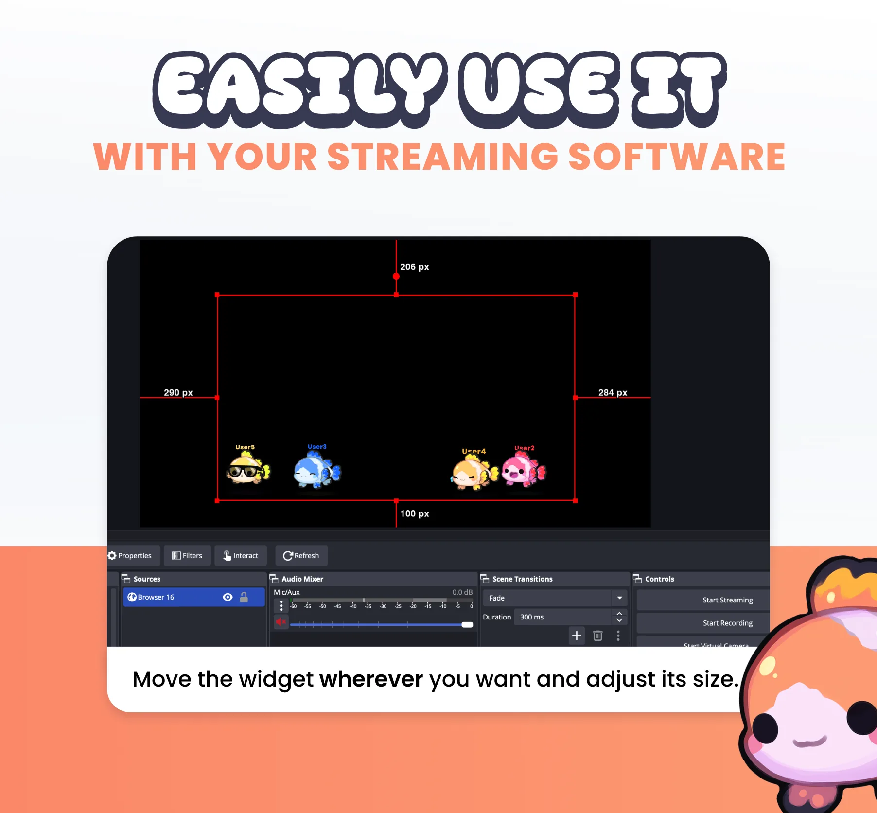 Clownfish Community Widget