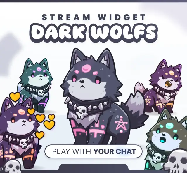 Dark Wolfs Community Widget