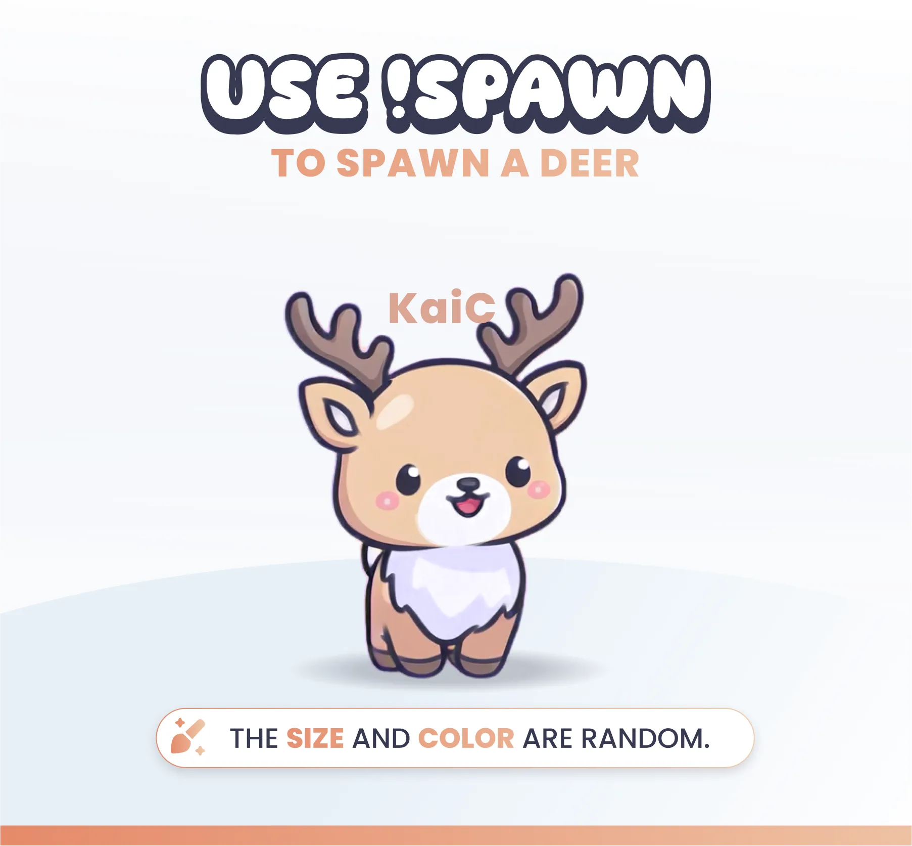 Deer Community Widget