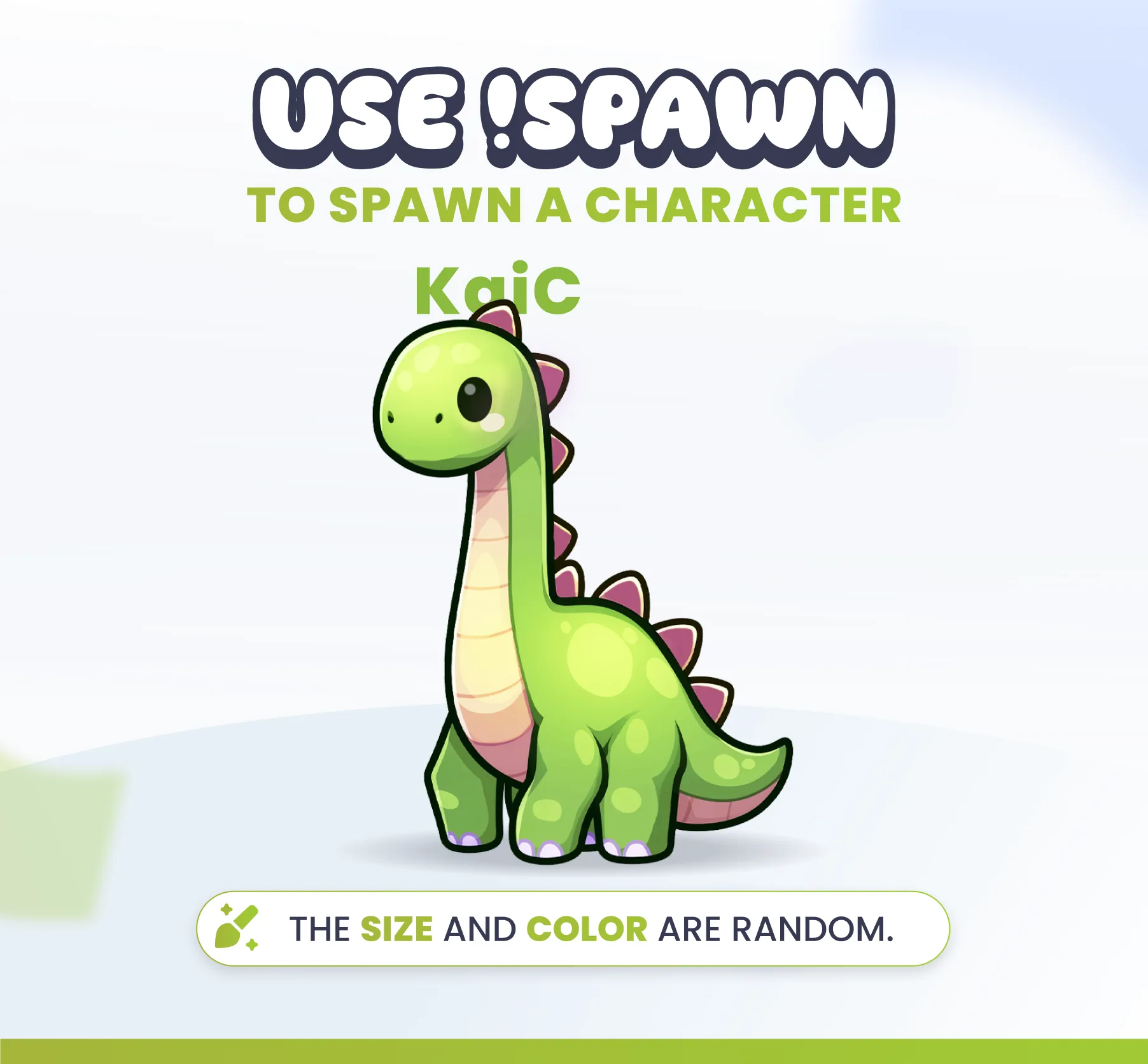 Dinosaurs Community Widget