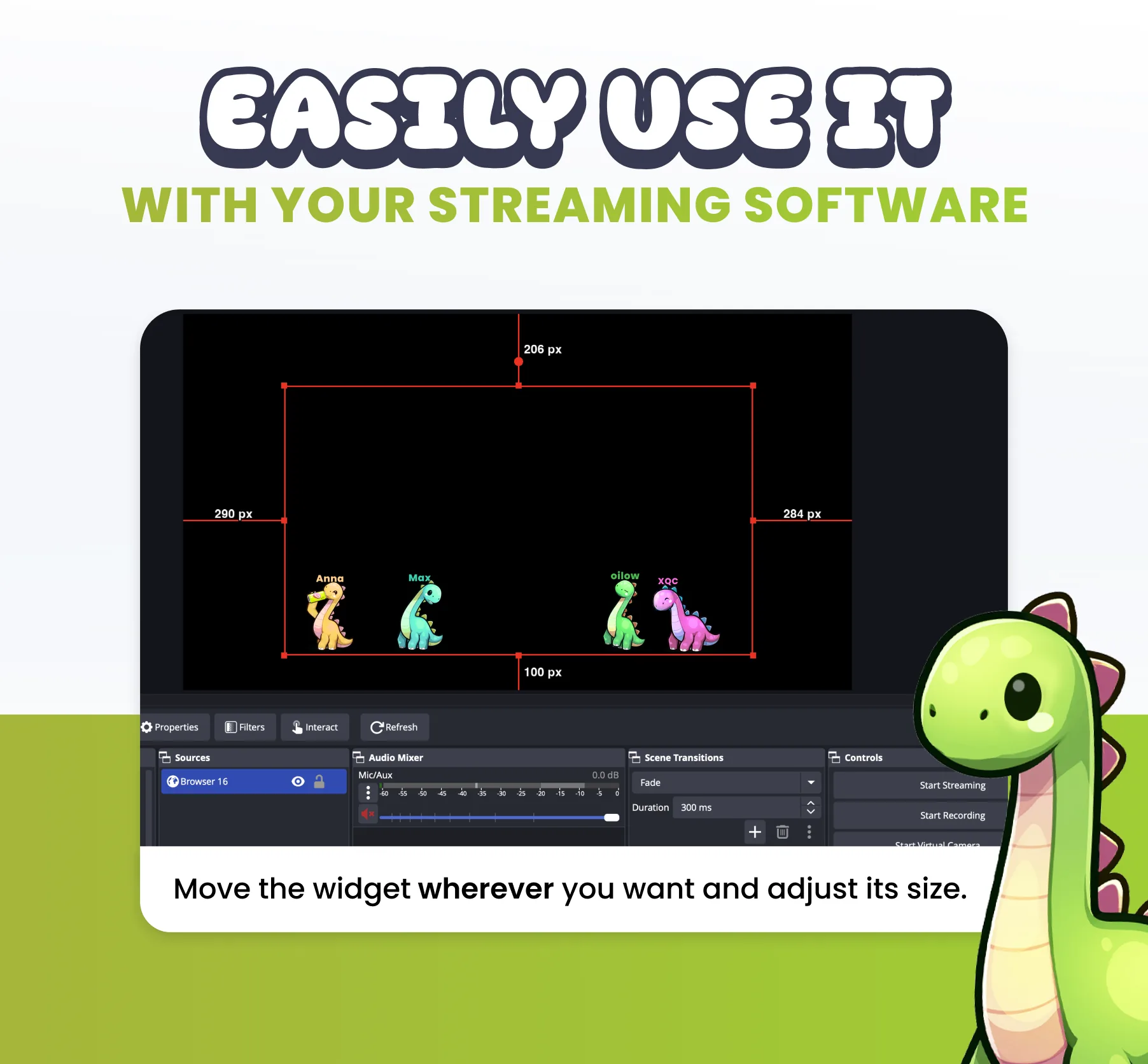 Dinosaurs Community Widget