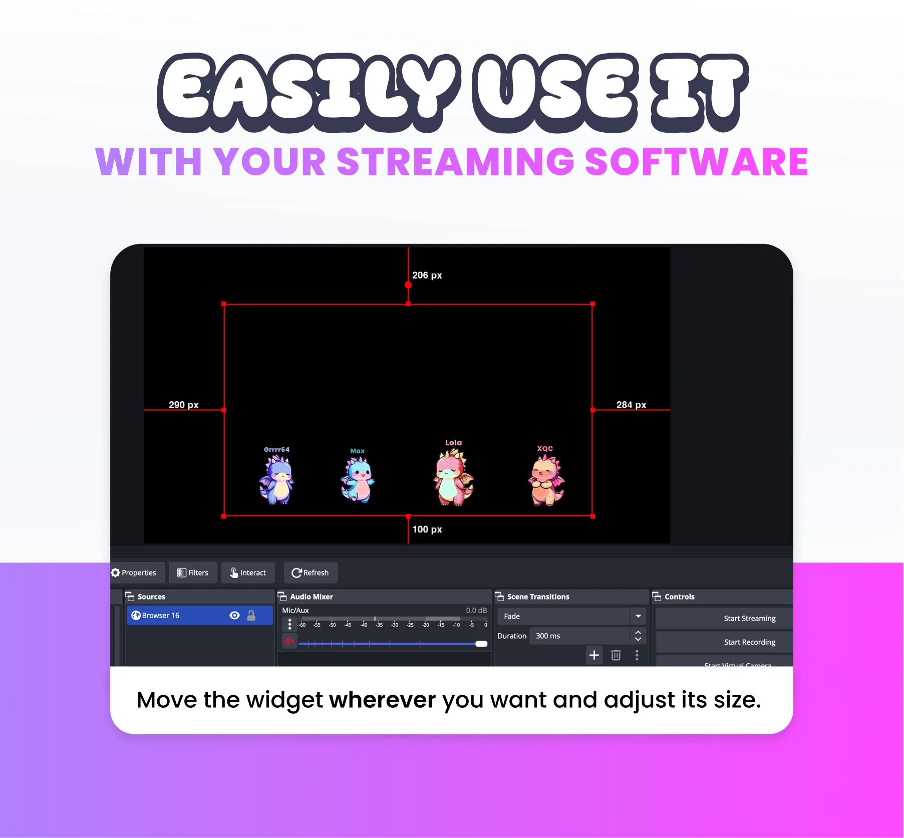 Dragons Community Widget