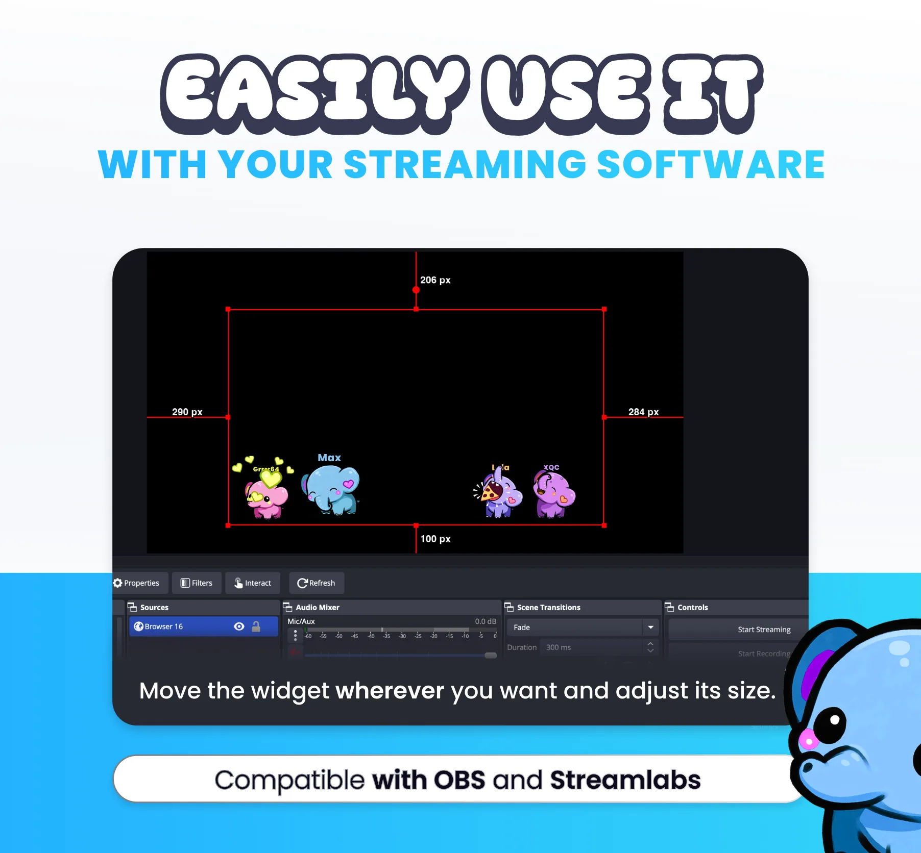 Elephants Community Widget