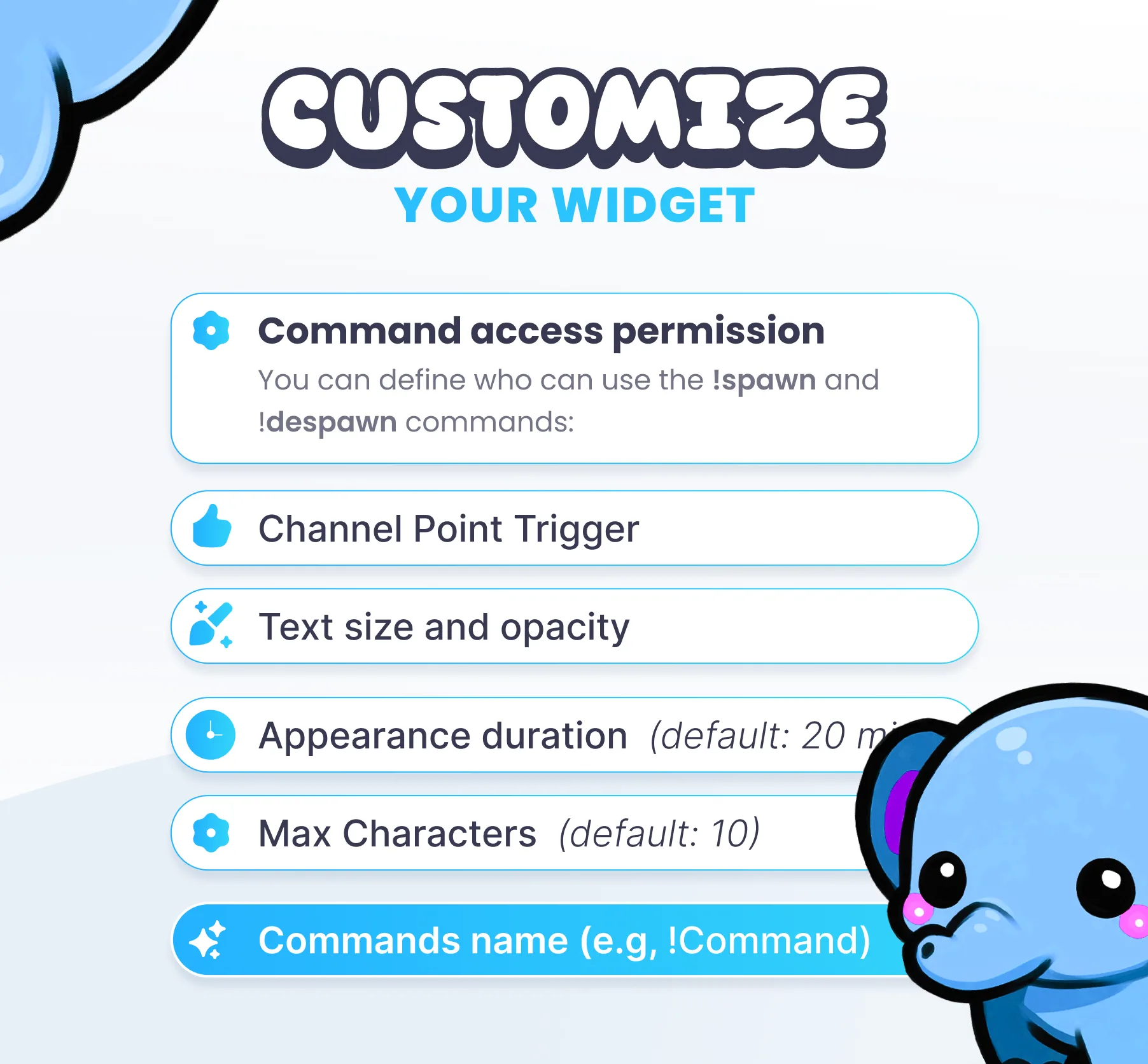 Elephants Community Widget