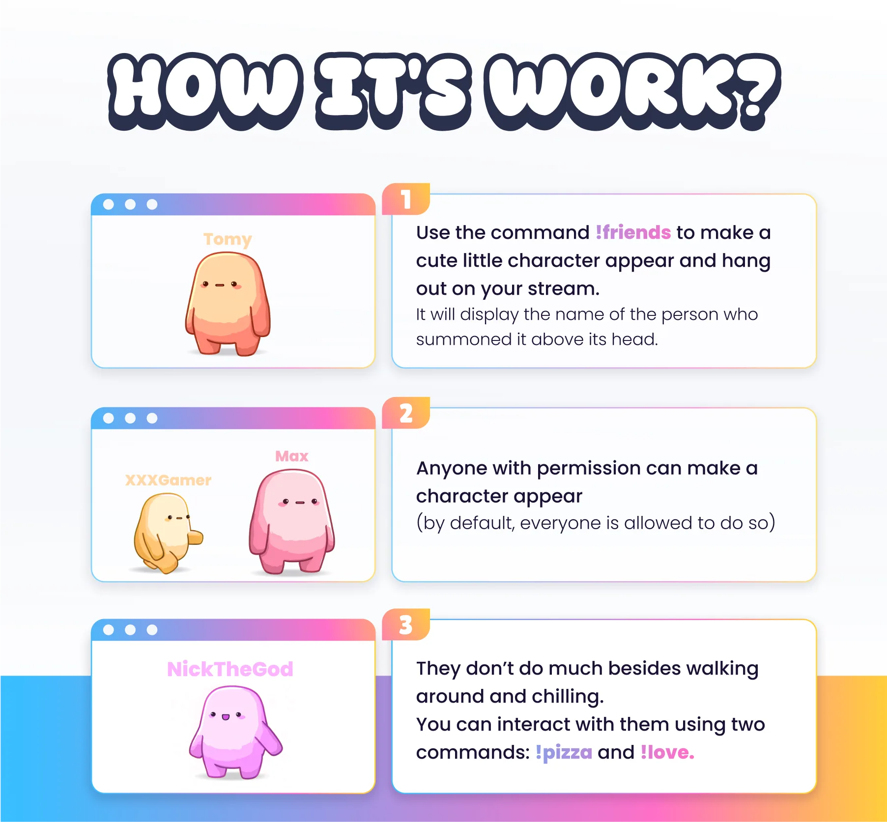 Friends Community Widget