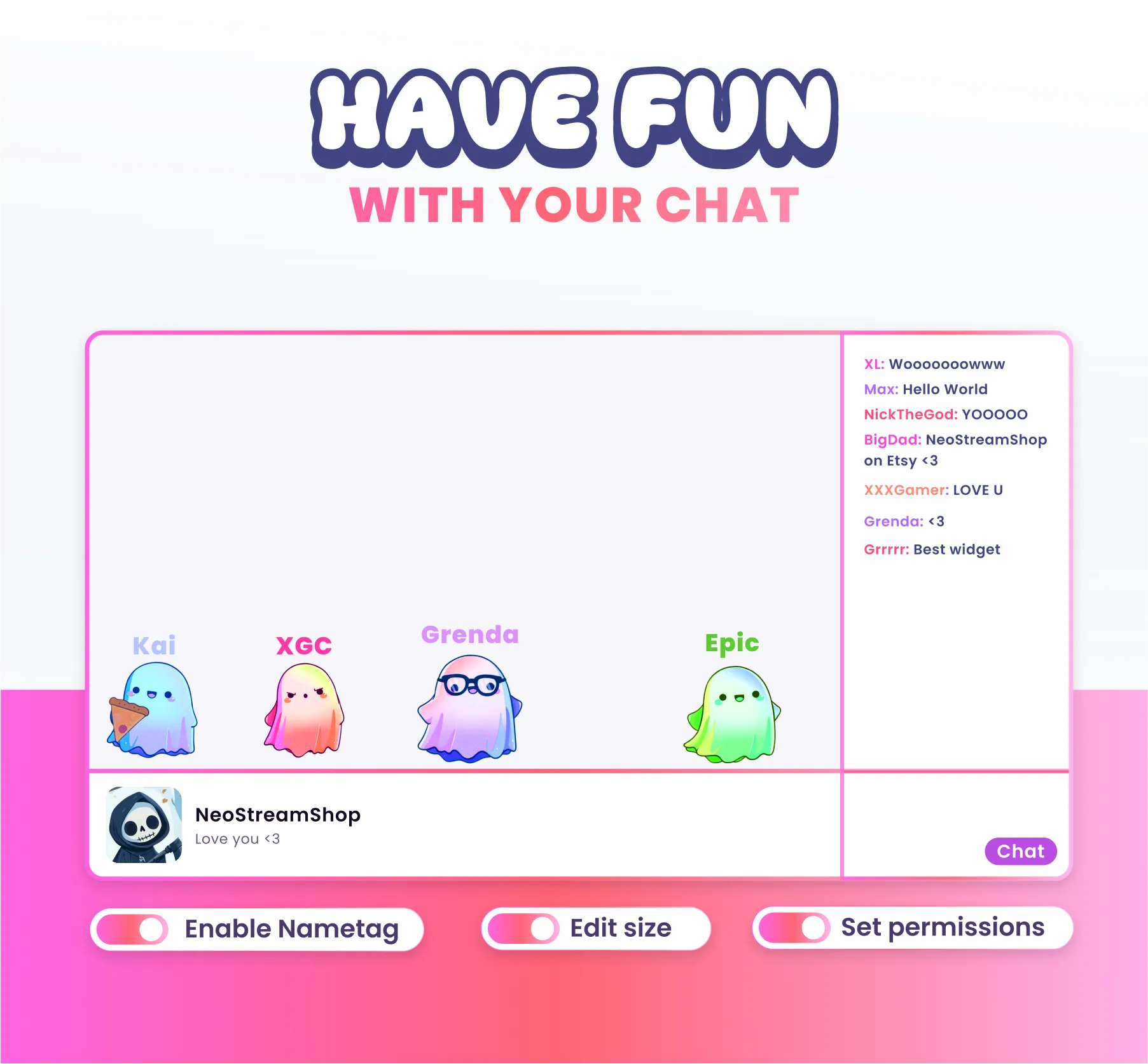 Ghost Community Widget