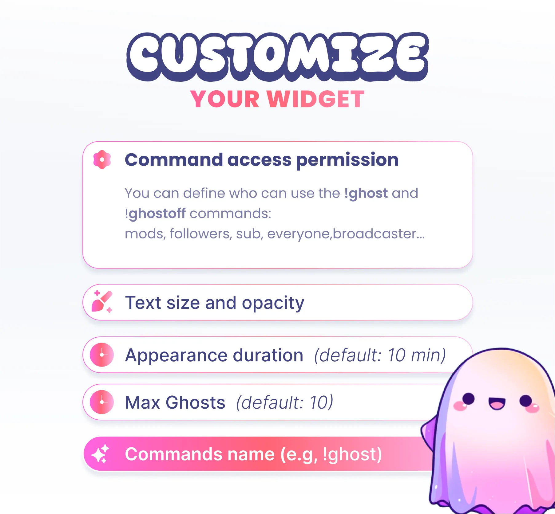 Ghost Community Widget