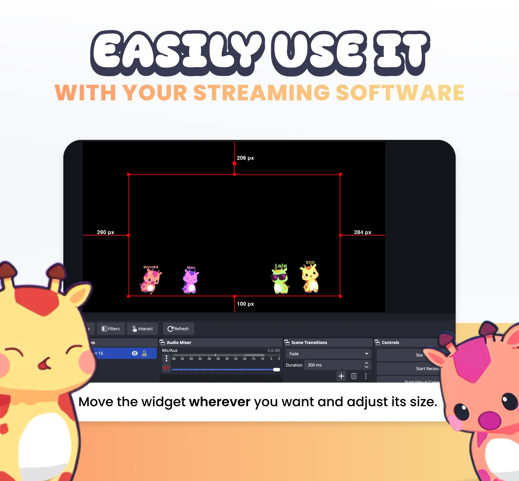 Giraffe Community Widget