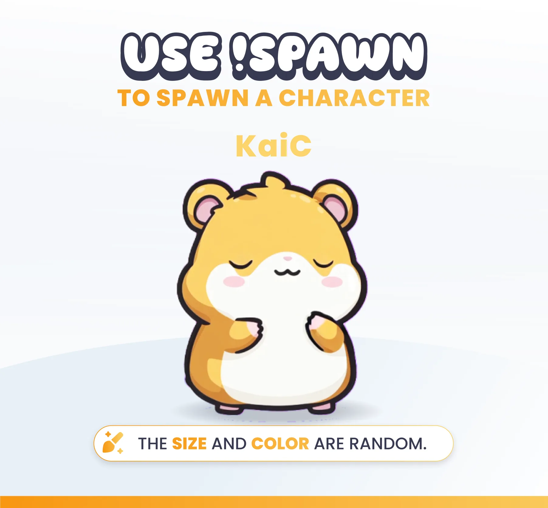 Hamsters Community Widget