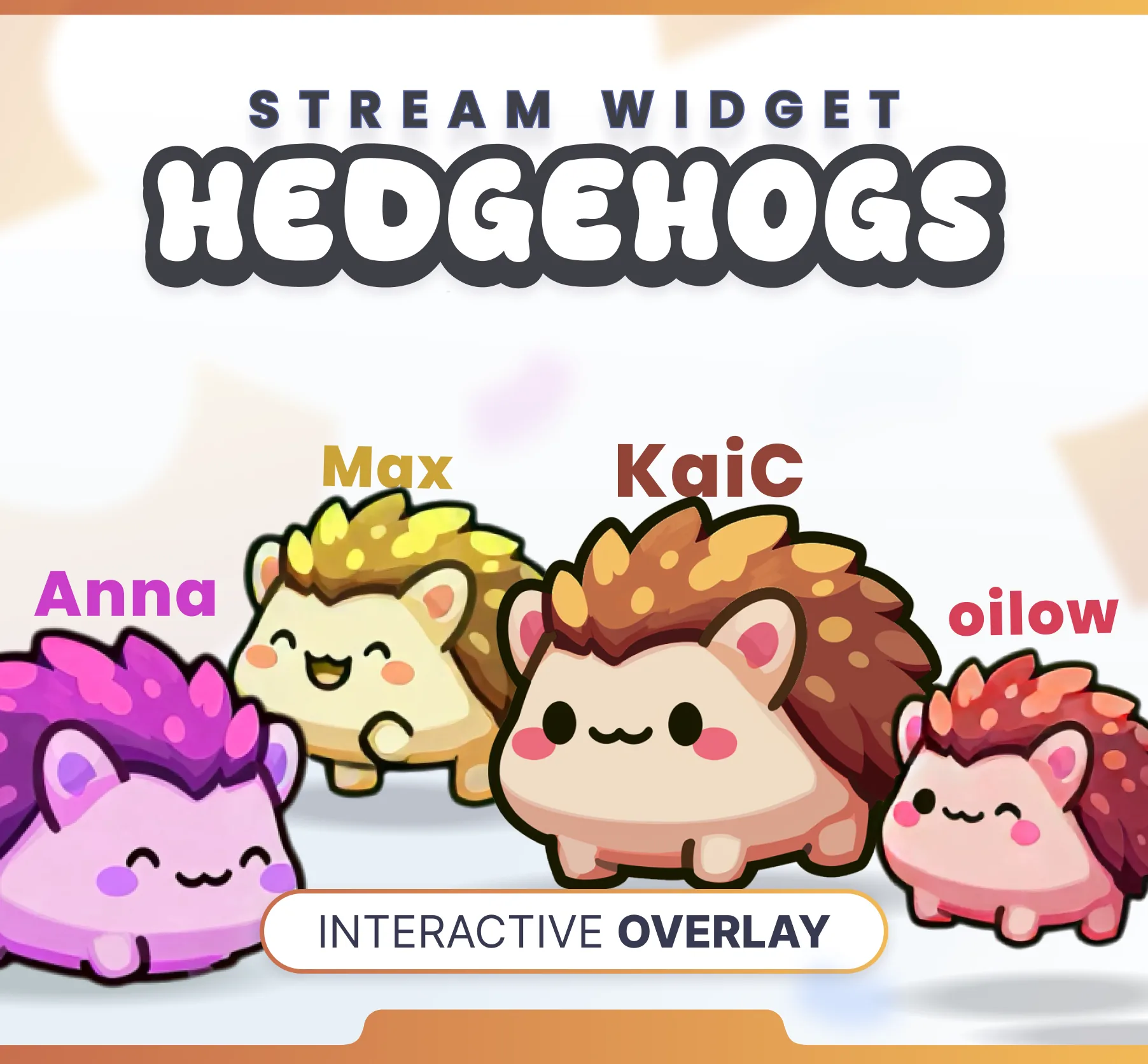 Hedgehogs Community Widget