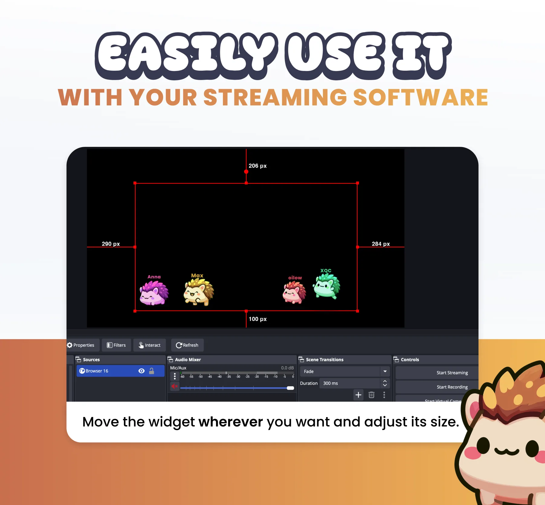 Hedgehogs Community Widget