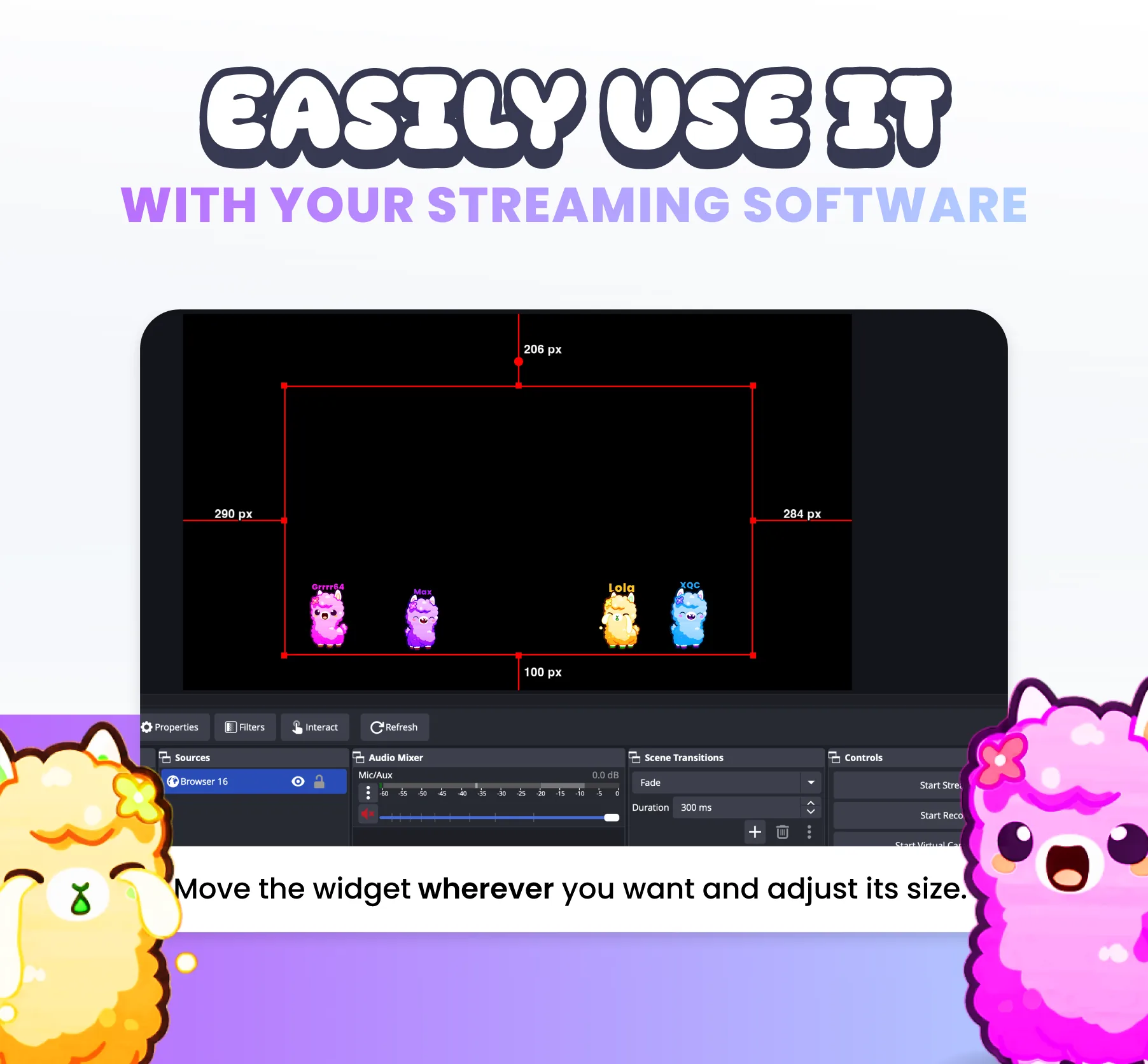 Llama Community Widget