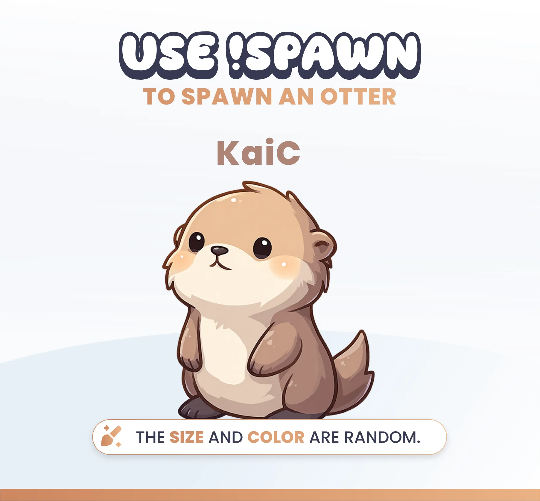 Otters Community Widget