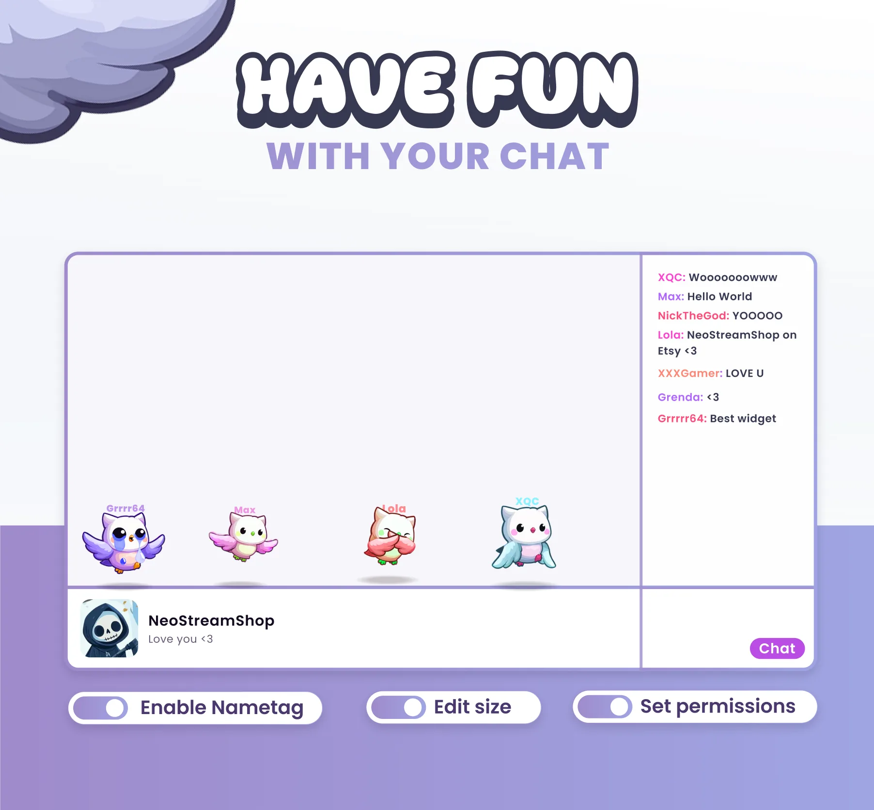 Owls Community Widget