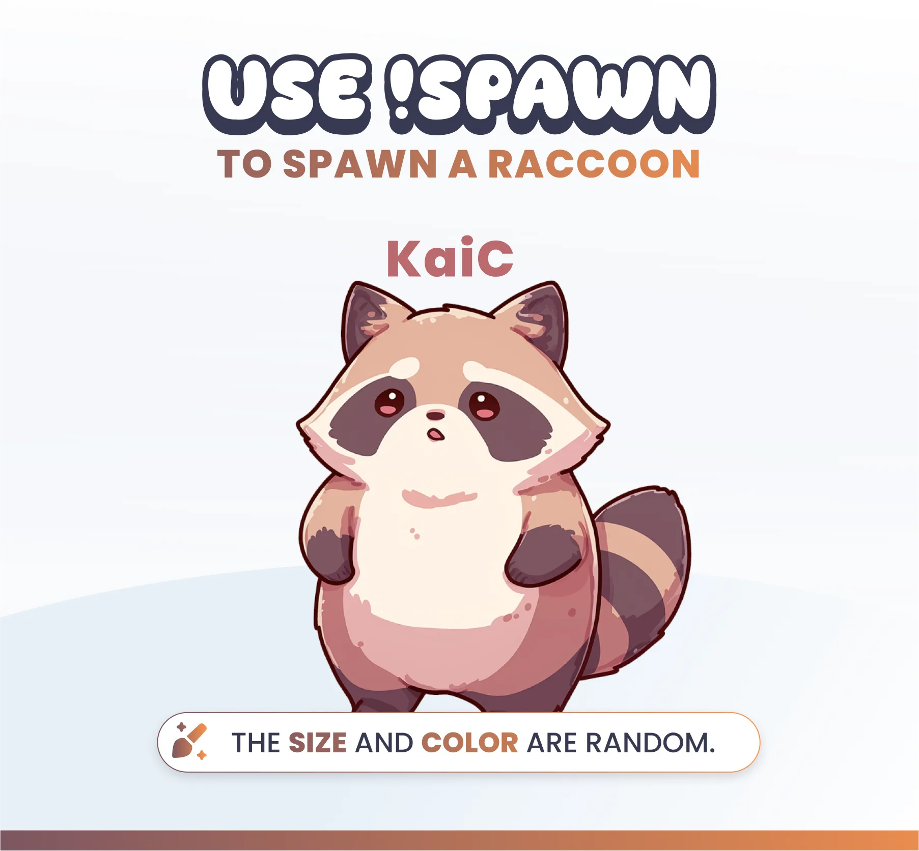 Raccoons Community Widget