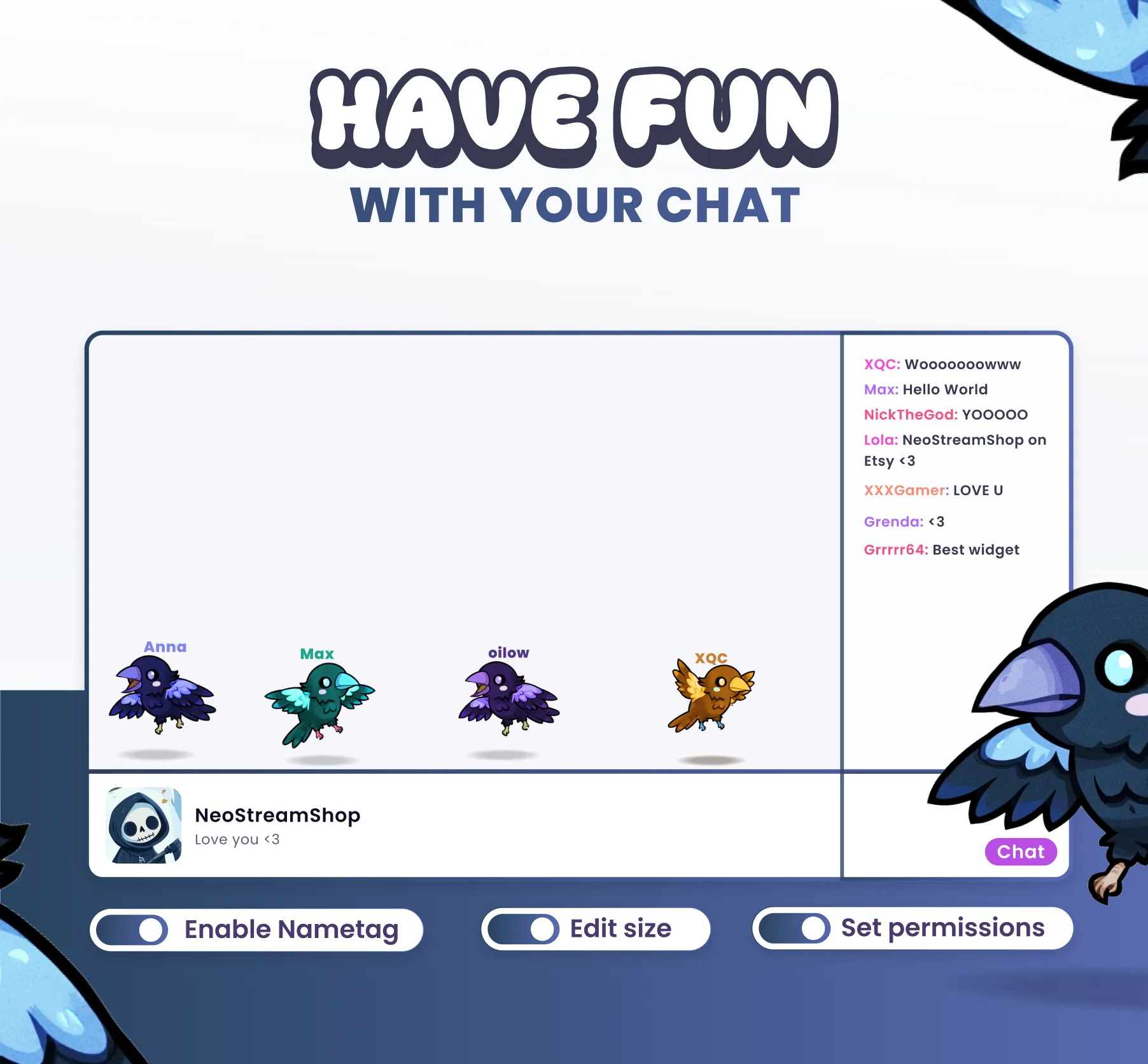 Ravens Community Widget