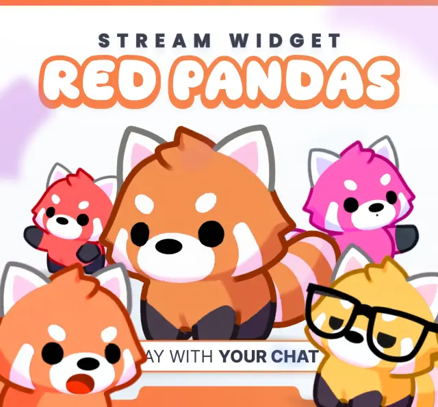 Red Pandas Community Widget