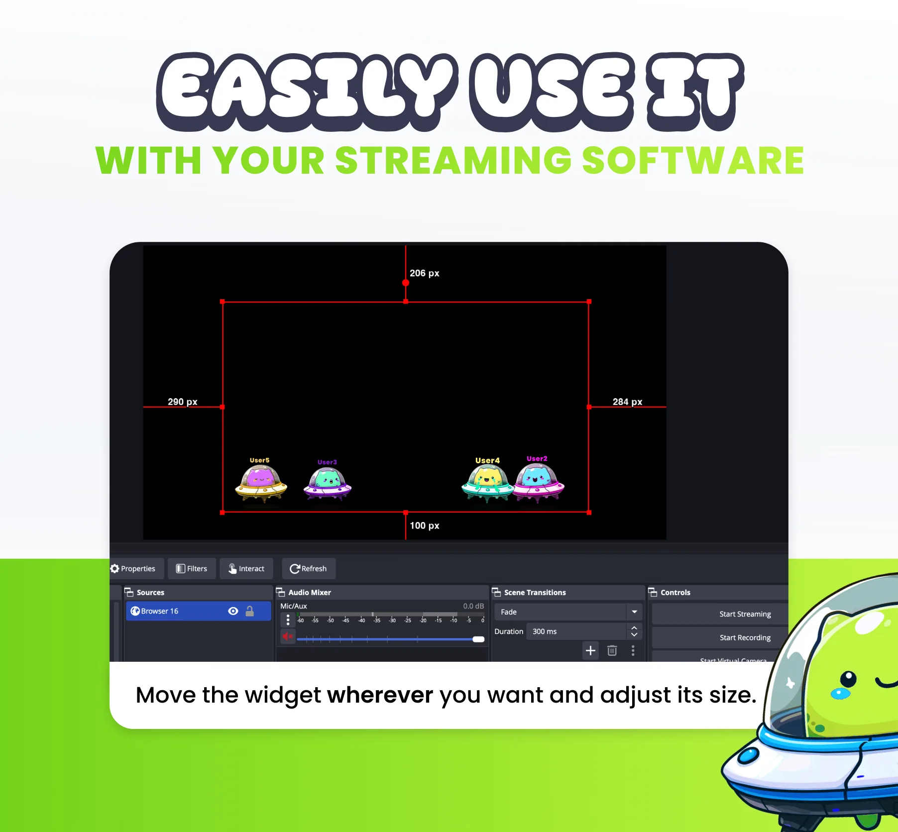 Ufos Community Widget