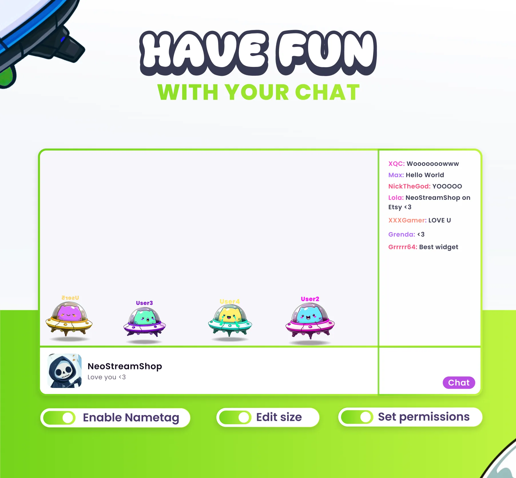 Ufos Community Widget