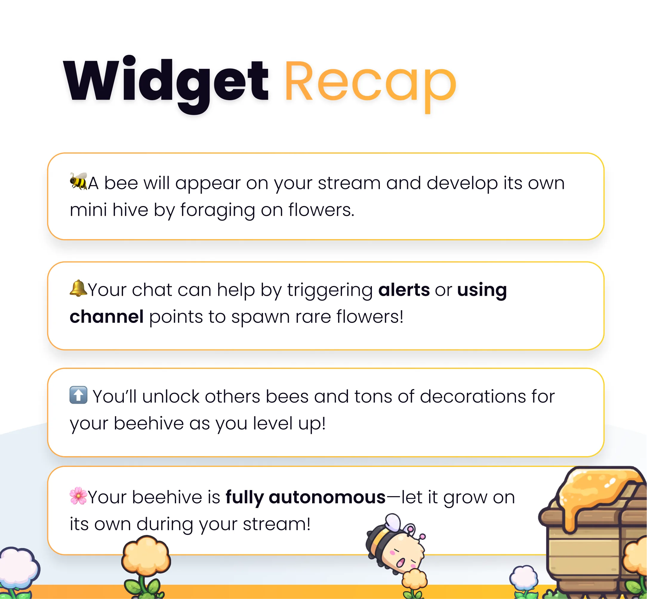 Stream Village Bees - Shop - NeoStream Widgets