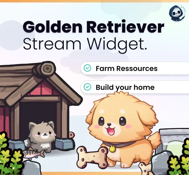 Stream Village Golden Retriever
