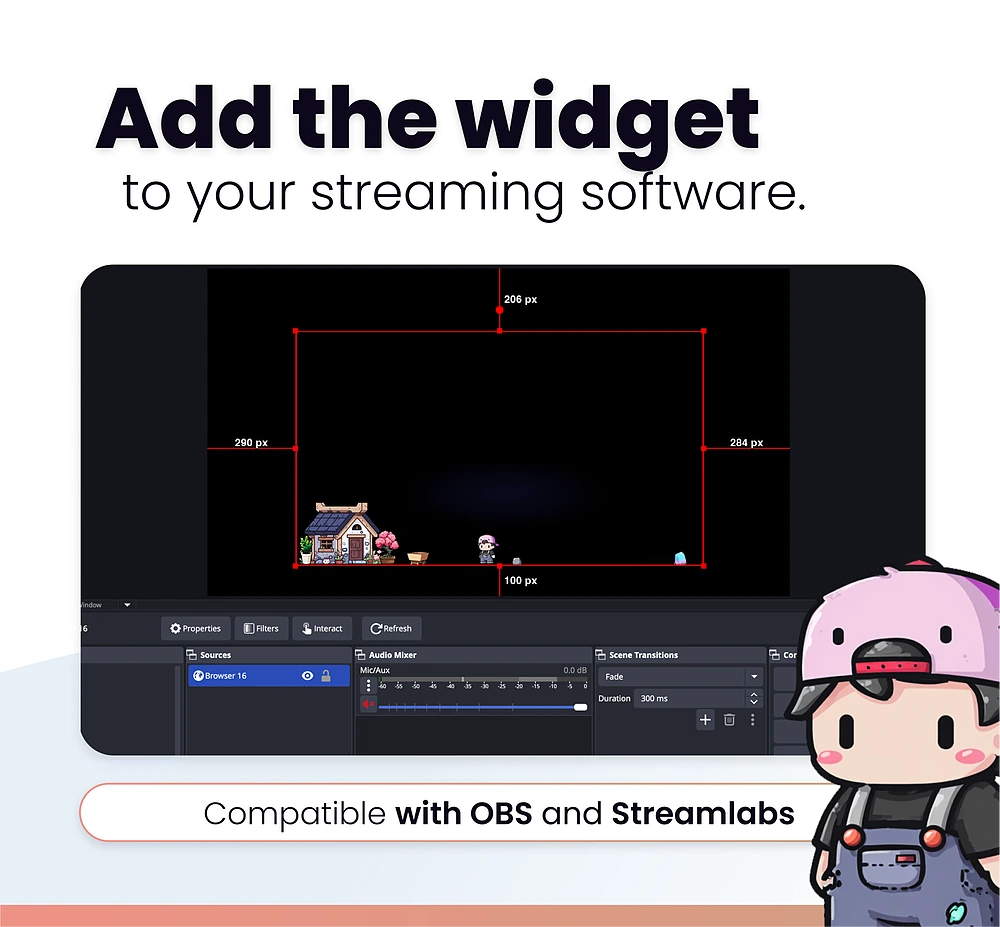 Stream Village Widget