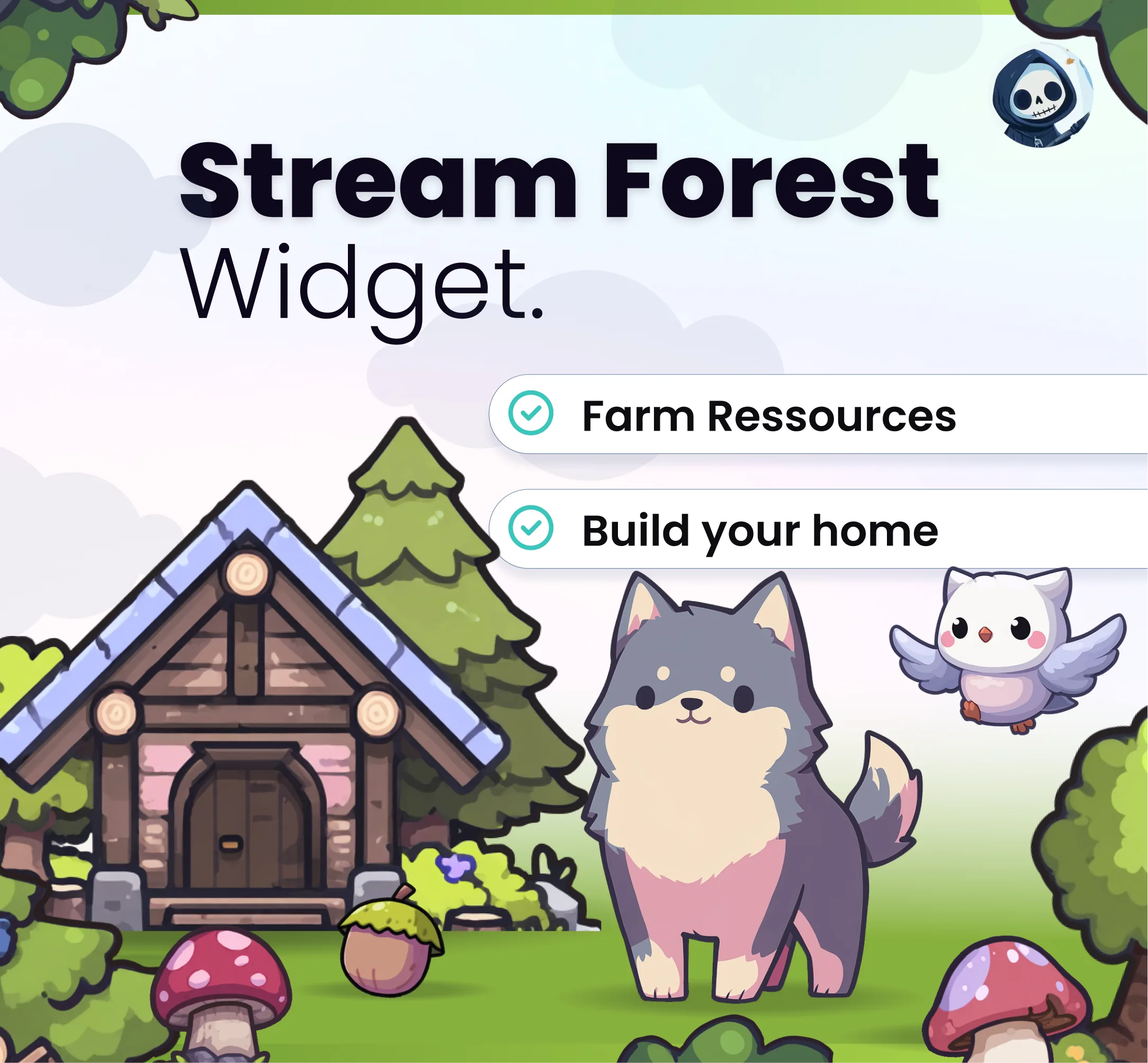 Stream Forest Village - Shop - NeoStream Widgets