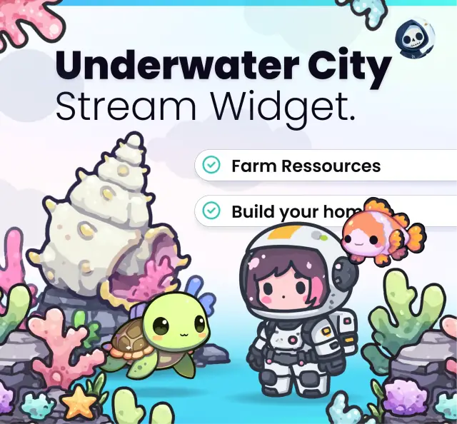 Stream Village Underwater