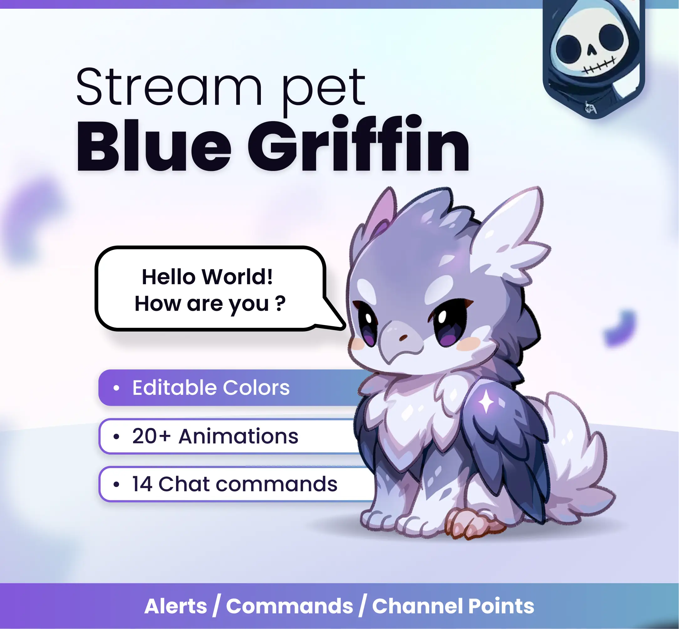 Blue griffin