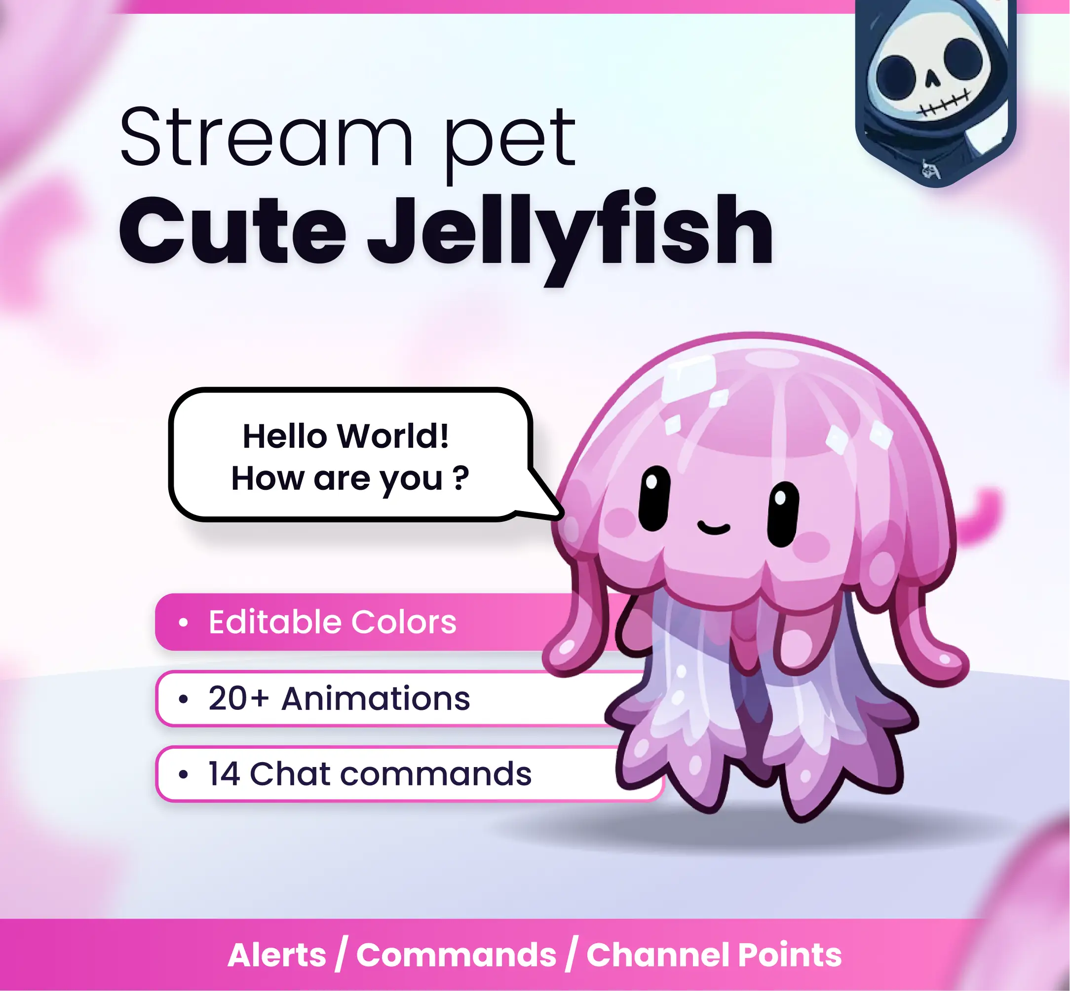 Cute jellyfish