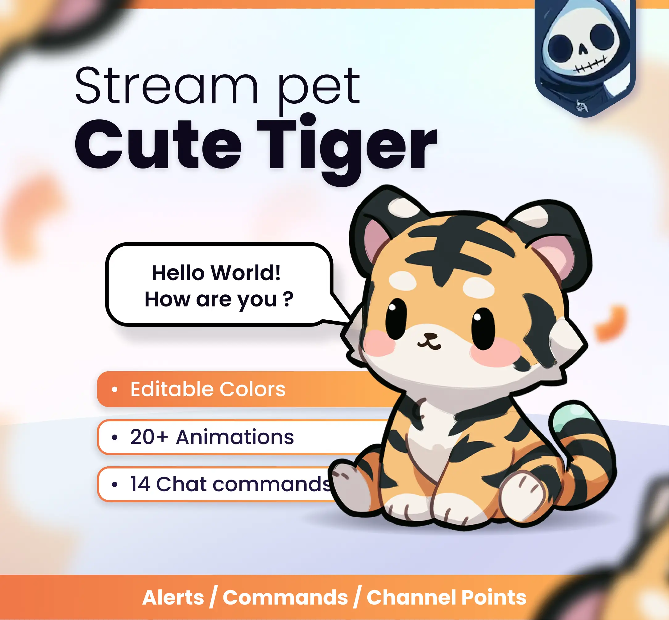 Cute tiger