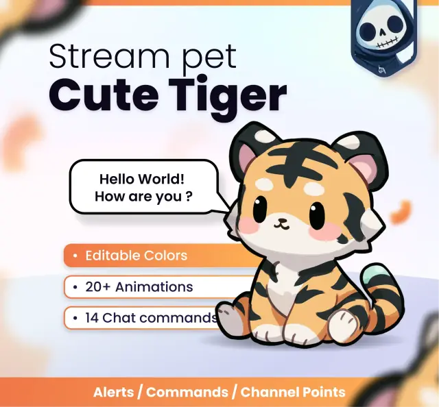 Cute tiger