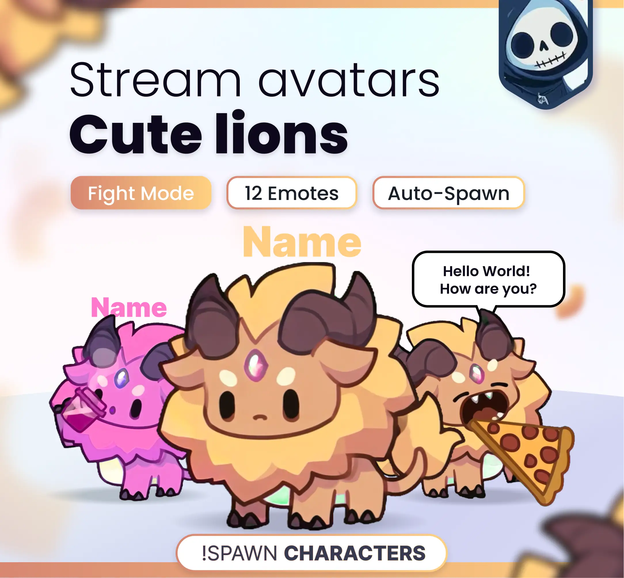 Cute lions