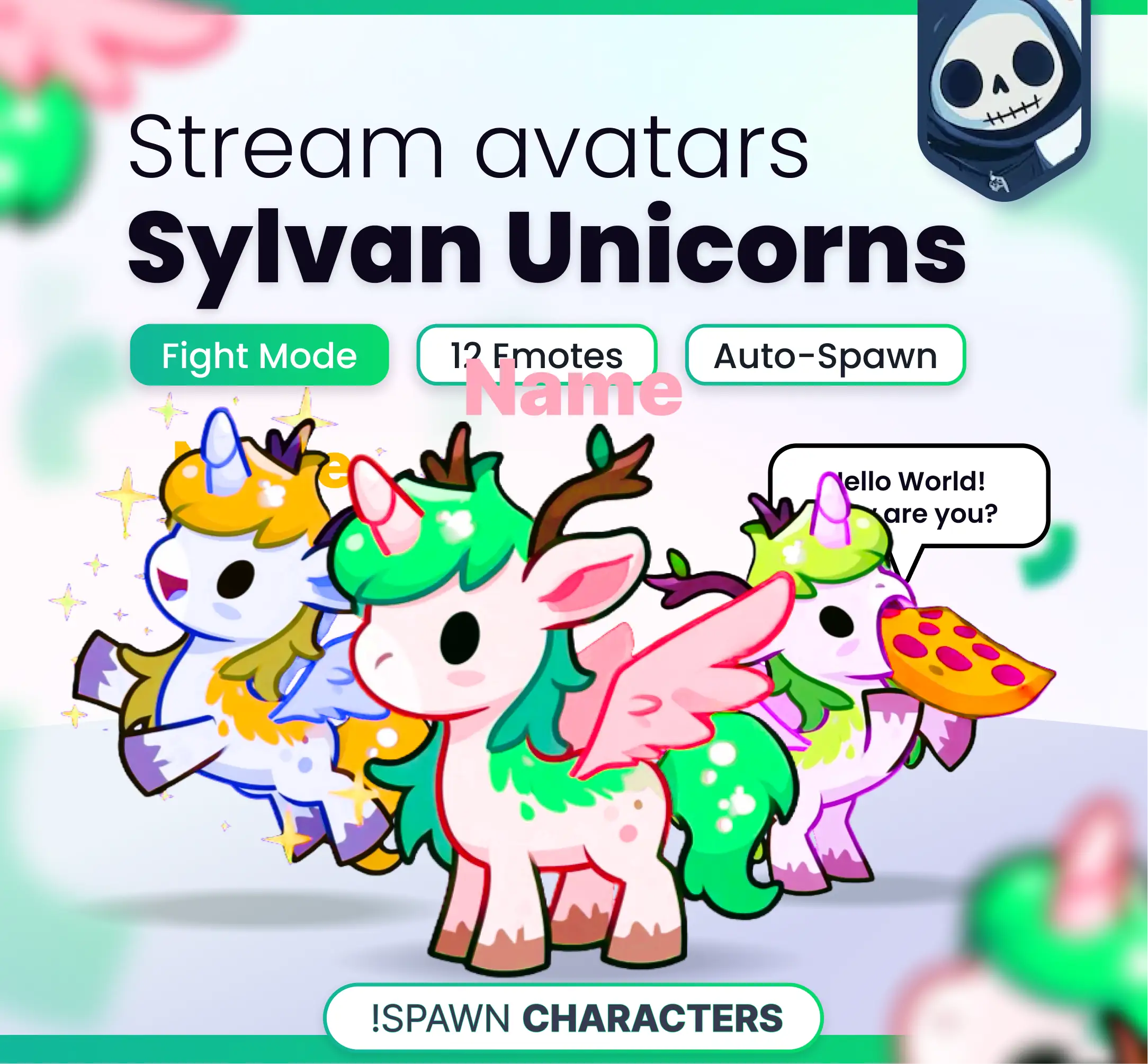 Sylvan unicorns